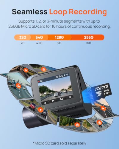 Dash Cam Front and Rear
