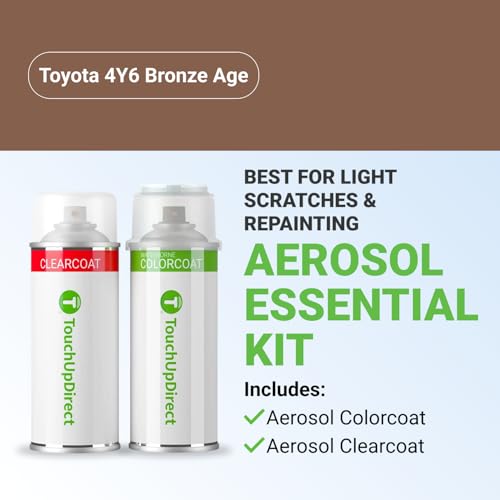Car Paint Touch Up Spray Kit (Aerosol Spray - Essential Kit / Bronze Age)