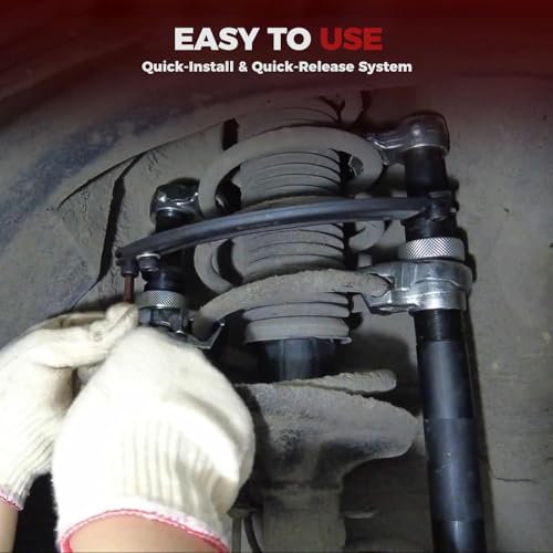 2 Piece Coil Spring Compressor Tool (2,645 lb – 2-Piece External)