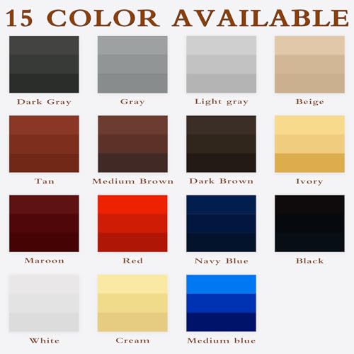 Leather Stains and Dye Liquid Red Recoloring Balm Dashboard Fabric Sneaker Shoes Boots Jacket Bag Purse Vinyl Acrylic Paint Boat Car Seats Wood Furniture Couch Fade Scratches Repair Kit Color Restorer (Red)