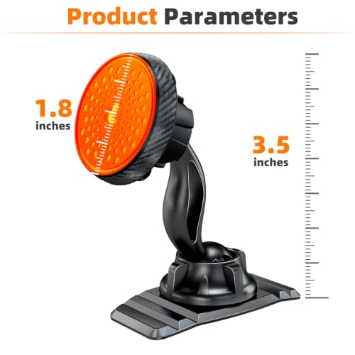 Magnetic Phone Holder for Car Dashboard (Magnetic Car Phone Mount)