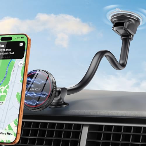 Cell Phone Car Mount for MagSafe (Black)