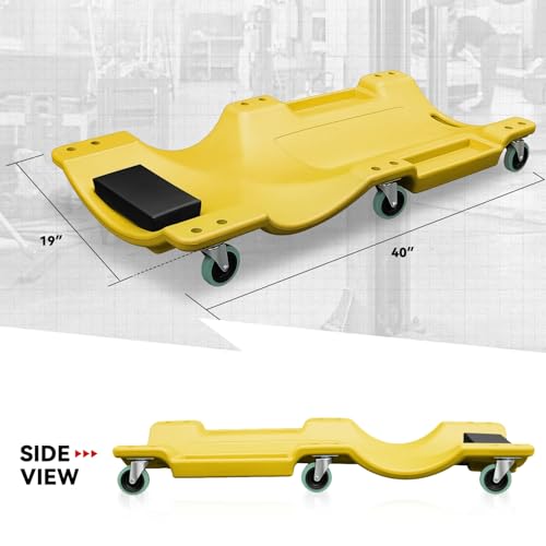 40 in Low Profile Under (Yellow / 40" L)