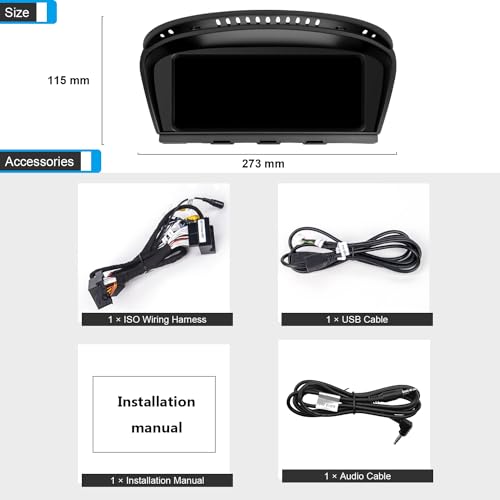 8.8" Linux Screen for BMW E60 E90 CCC 2005 (8.8" E60/E90 CCC Linux)
