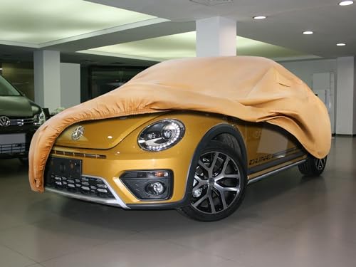Heavy Duty Outdoor Car Cover Custom Fit for 2012 (Custom Fit Beetle Bug / brown)