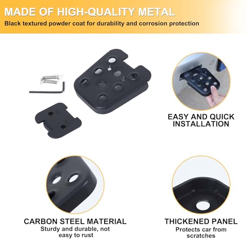 Rear Tow Towing Hook Foot Pedal for L@nd Rover Defender 90 110 130 2020 (Style A (1PCS))