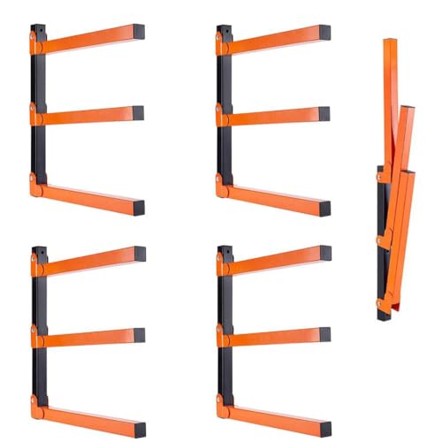 Heavy Duty Lumber Storage Rack Wall Mount (3 LEVEL)