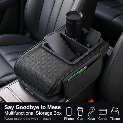 Car Armrest Cushion (1 PC / Black)