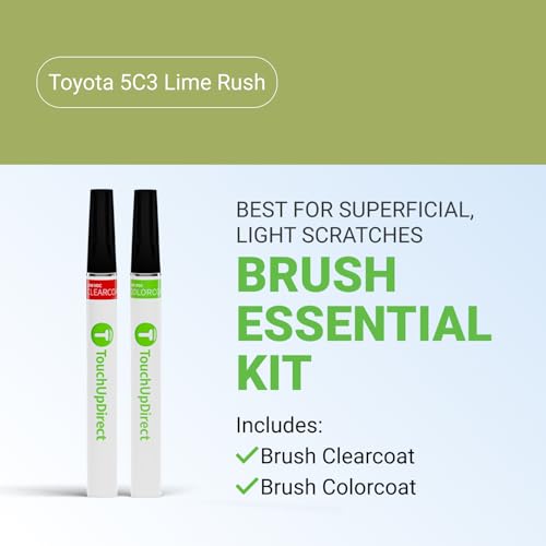 Car Paint Touch Up Brush Kit (Brush - Essential Kit / Lime Rush)