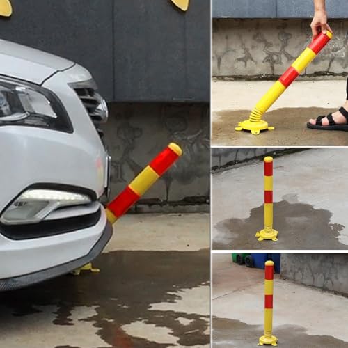 Safety Bollard Post (Yellow (1pcs))