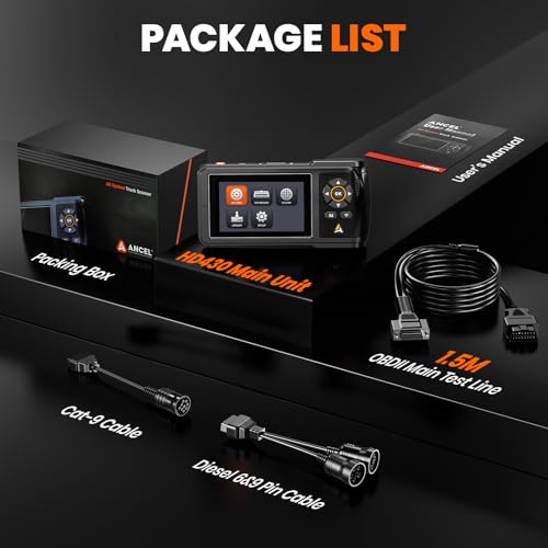 HD430 Heavy Duty Truck Scanner (Black)