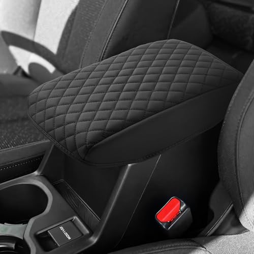 Custom for 2026 2025 Subaru Forester Center Console Cover Armrest Cover for Subaru Forester Accessories 2025 Arm Rest Cushion Pad Leather Middle Console Cover Armrest Seat Box Protector (For Subaru Forester 2025-2026)
