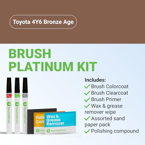 Car Paint Touch Up Brush Kit (Brush - Platinum Kit / Bronze Age)