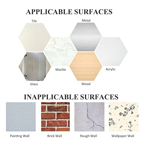 Adhesive Hooks for Shower Wall (Silver)