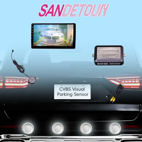 LCD Parking Sensor Kit (Gold)