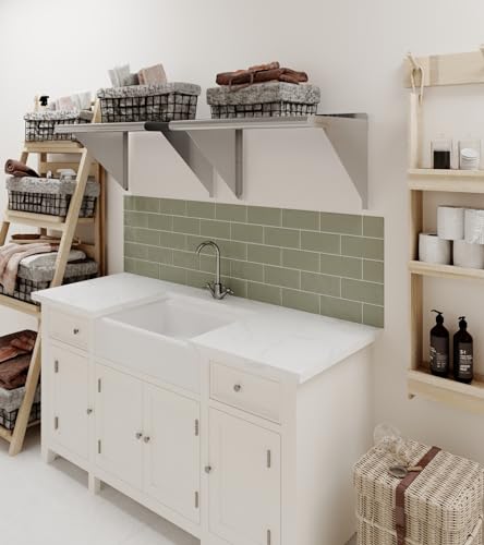 24" Long X 16" Deep Stainless Steel Wall Shelf (24 in. x 16 in.)