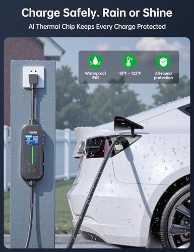 2026 New 16A Level 1&2 Mobile Charger for Tesla (16A For ALL NACS EVs)
