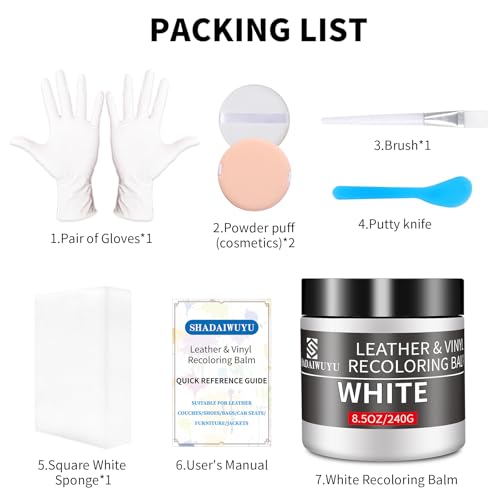 Leather Recoloring Balm (White / Leather Recoloring Balm)