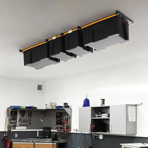 Overhead Garage Storage Rack (For 4 Bins)