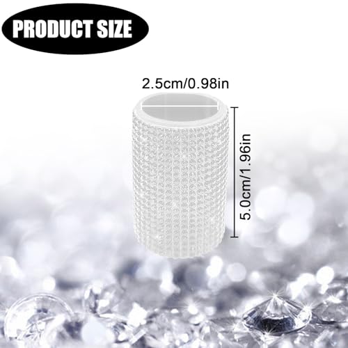 Upright Car Chapstick Holder (White)