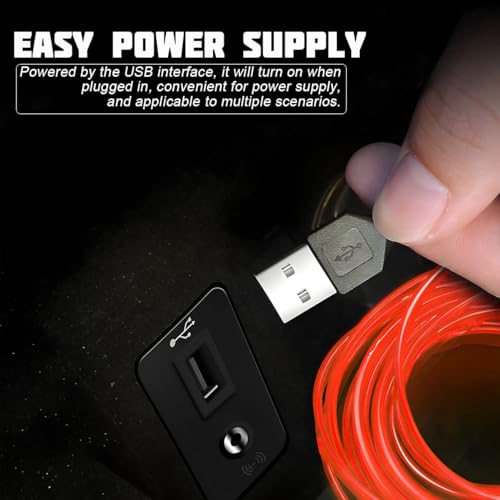 EL Wire Interior Car LED Strip Lights
