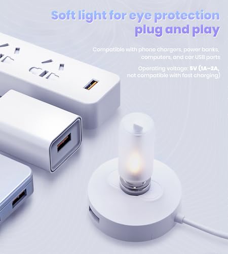 USB Car Interior LED Ambient Light (Clear LED)