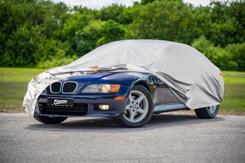 6 Layers Waterproof Car Cover for BMW Z3 1997 (LM-Silver / 9. Custom Fit BMW Z3)