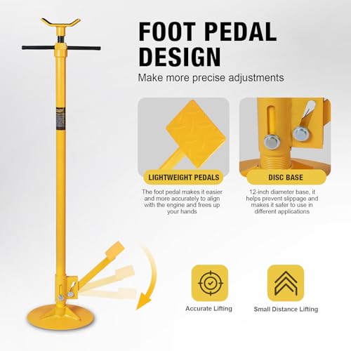 Underhoist Support Stand 3 (3/4 ton with Foot Pedal)