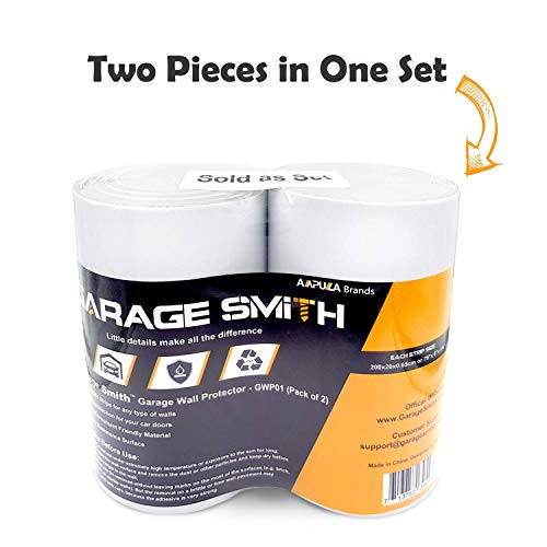 Garage Wall Protector Car Door Protectors Ultra Thick Foam Wall Bumper (1/4" Thickness White)