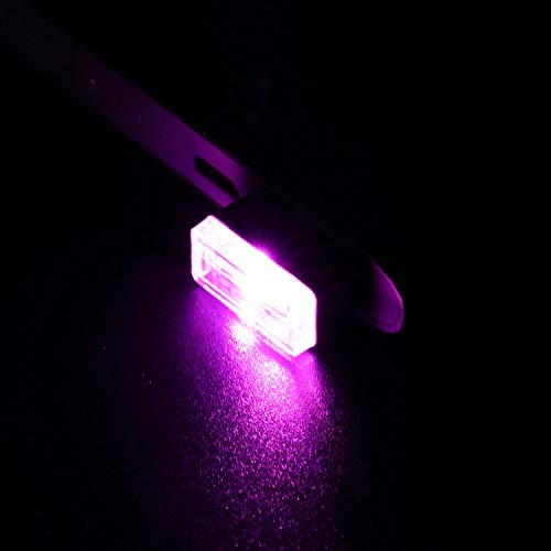 7 Pieces USB LED Light Car Interior Atmosphere Mini Lamp Lights