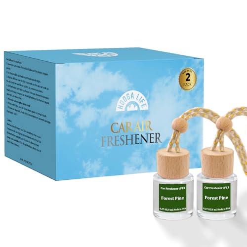 Car Air Freshener Diffuser 2 Pack Hanging Air Freshener Diffuser