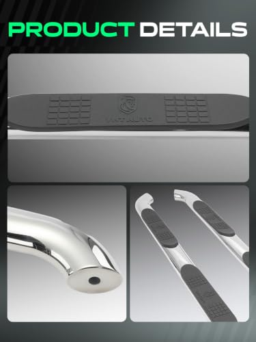 4 Inch Running Boards for Chevy & GMC (Double Cab / 4 Inches)