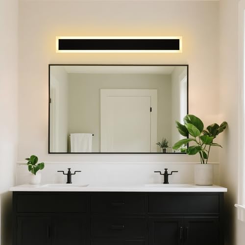2 Pack Modern Outdoor Long Wall Lights Fixture (LED-2 Pack / 40 inch)