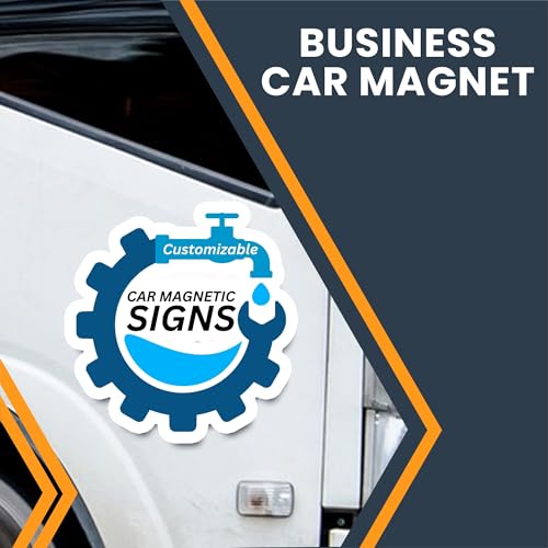 Custom Die Cut Car Magnet 30 Mil