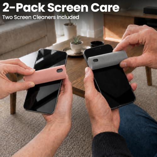 Car Screen Cleaner Spray and Wipe (Grey & Rose Gold)