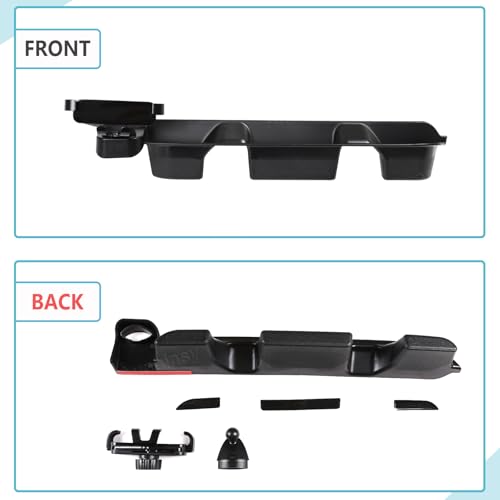 Co pilot Dashboard Organizer Tray Compatible with Land Rover Defender 90 (With Phone Holder-A)