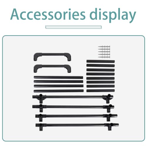 Tire Rack Tire Storage Rack Stand Garage Storage Shelf Organizer (Black / 22.51'' X 14.16'' X 45.11'')