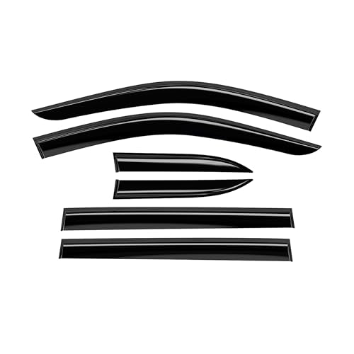 Extra Durable Window Deflectors Tape (For Jeep Grand Cherokee L 21-26 6pcs)