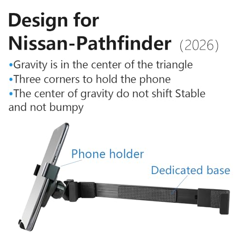 Car Phone Holder for Nissan Pathfinder 2026【12.3 (Phone Holder for Pathfinder 2026)