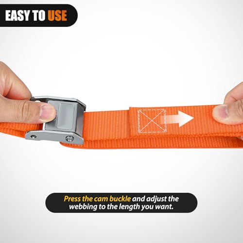 Motorcycle Tie Down Straps 1.5”×8’ for Securing Dirtbikes ATV UTV (1.5in x 8ft Motorcycle Tie Down Straps / Straps)