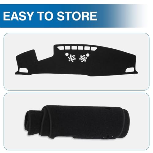 Black Dash Cover for Hyundai Palisade 2020 (Palisade 20-25(black))