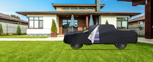 Car Cover Custom Fit for Toyota Tacoma 2005 (Fit for Toyota Tacoma Black)