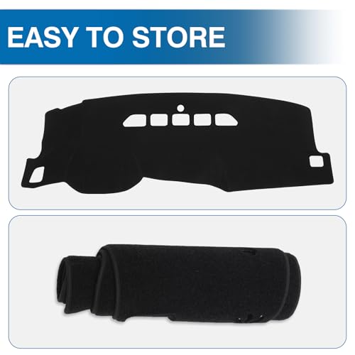 Black Dash Cover for 2007 (Silverado 07-13(black))