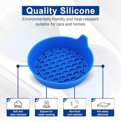 Car Cup Holder Coaster (Blue)