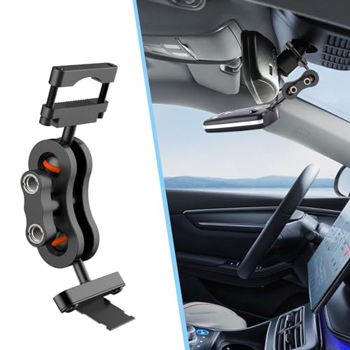 Radar Detector Rearview Mirror Rod Mount and Radar Power Cord Hardwired Kit (For Escort Max / Max2/ MAX360 Radar)