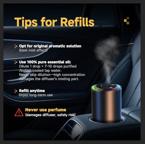 Smart Car Diffuser Oil Refill