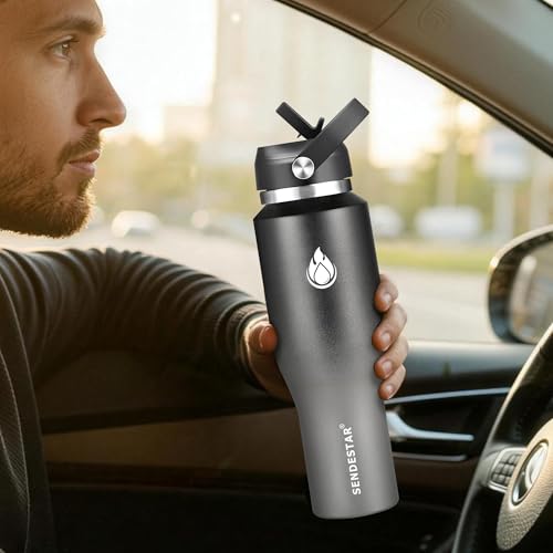 40oz Stainless Steel Water Bottle (Gray / 40 Ounces)