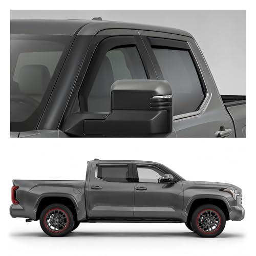 Window Deflectors Smoke Tinted In (For Tundra 22-26)