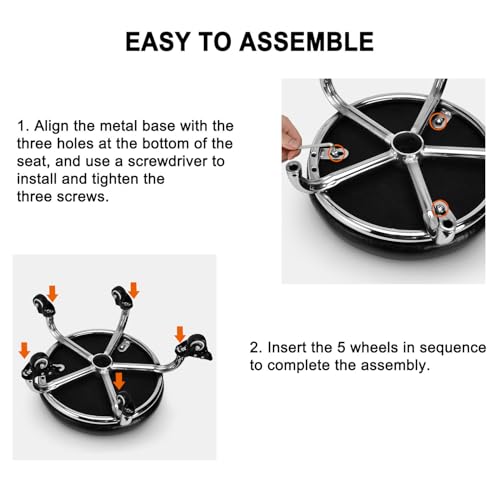 Low Rolling Stool (Style 1)