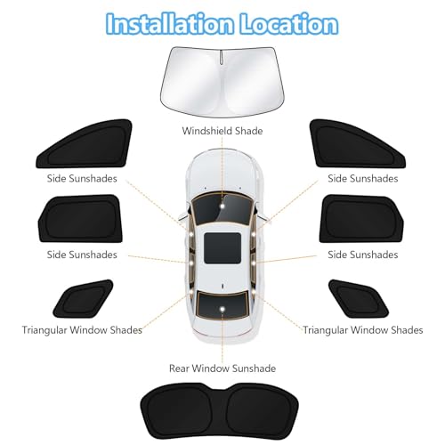 Car Window Shades for 2022 (FOR | Pathfinder 2022-2026)